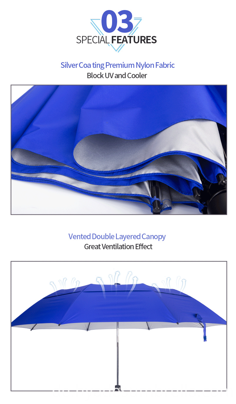 Falten Golf Regenschirm Anti Uv Folding Golf Umbrella Anti Uv